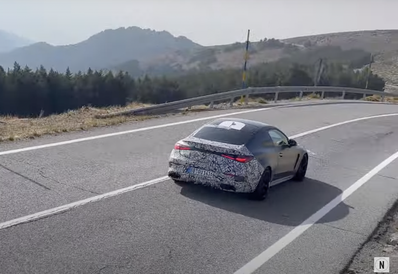 Mercedes-AMG CLE 63 prototype - rear